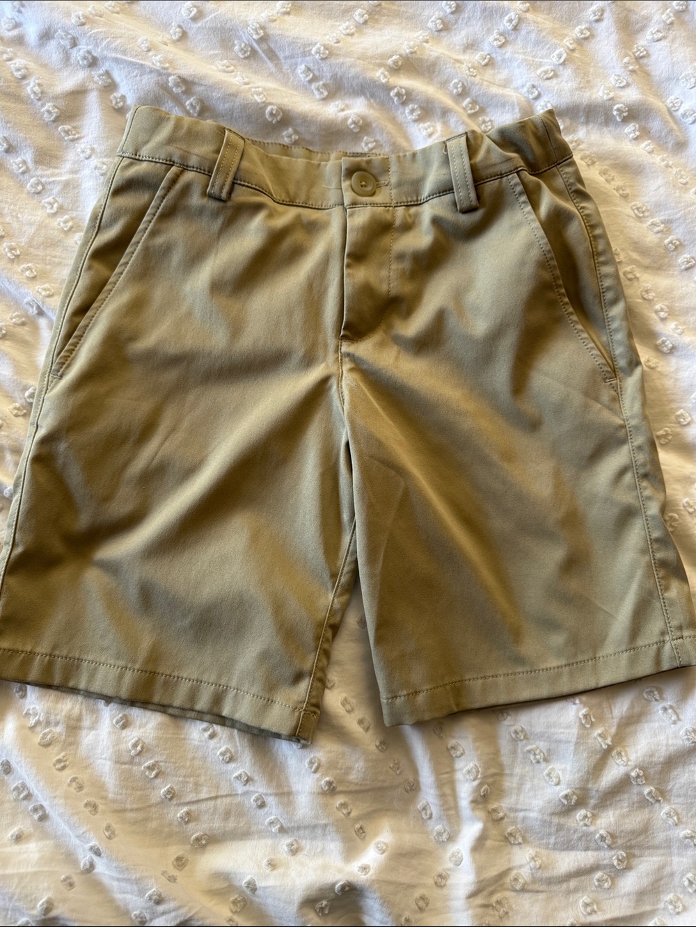 Under Armour Boy’s Tan Performance Shorts